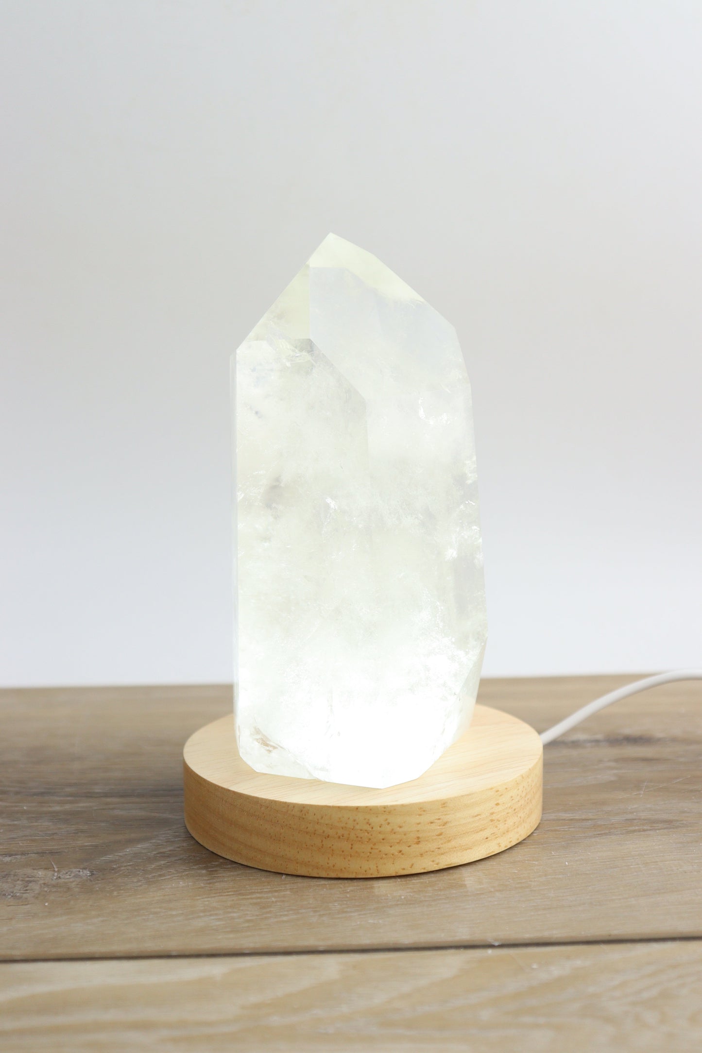 Quartz Tower With LED Lamp - Expert Supplier of Wholesale Crystals & Bulk Gemstones