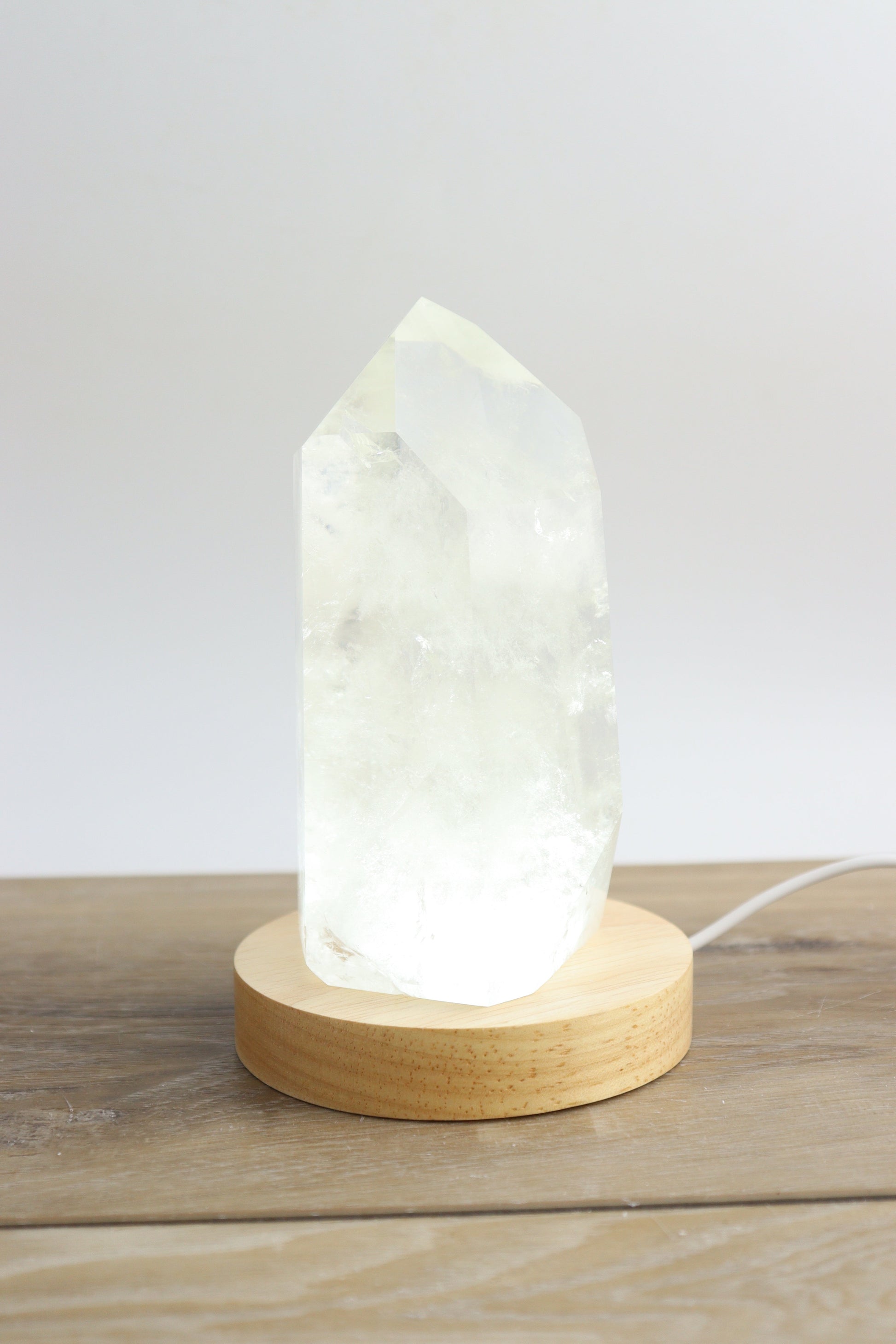 Quartz Tower With LED Lamp - Expert Supplier of Wholesale Crystals & Bulk Gemstones