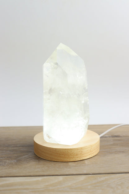 Quartz Tower With LED Lamp - Expert Supplier of Wholesale Crystals & Bulk Gemstones