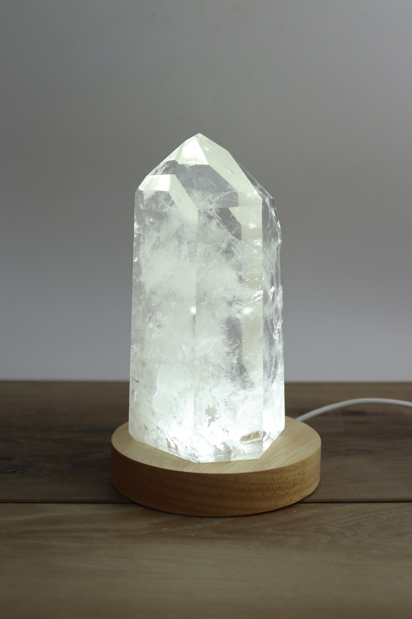 Quartz Tower With LED Lamp - Expert Supplier of Wholesale Crystals & Bulk Gemstones