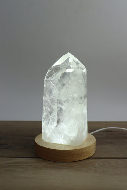 Quartz Tower With LED Lamp - Expert Supplier of Wholesale Crystals & Bulk Gemstones