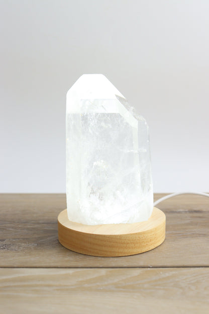 Quartz Tower With LED Lamp - Expert Supplier of Wholesale Crystals & Bulk Gemstones