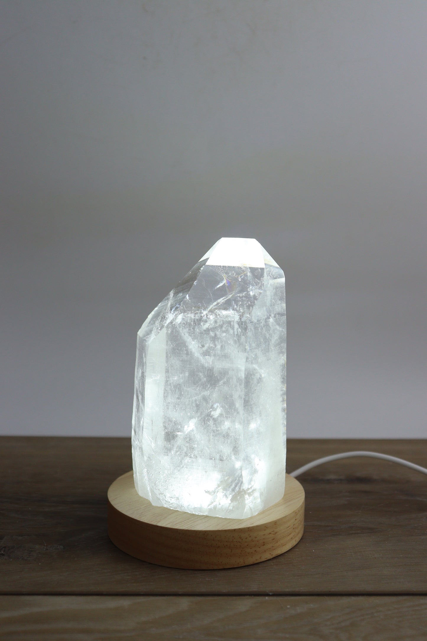 Quartz Tower With LED Lamp - Expert Supplier of Wholesale Crystals & Bulk Gemstones