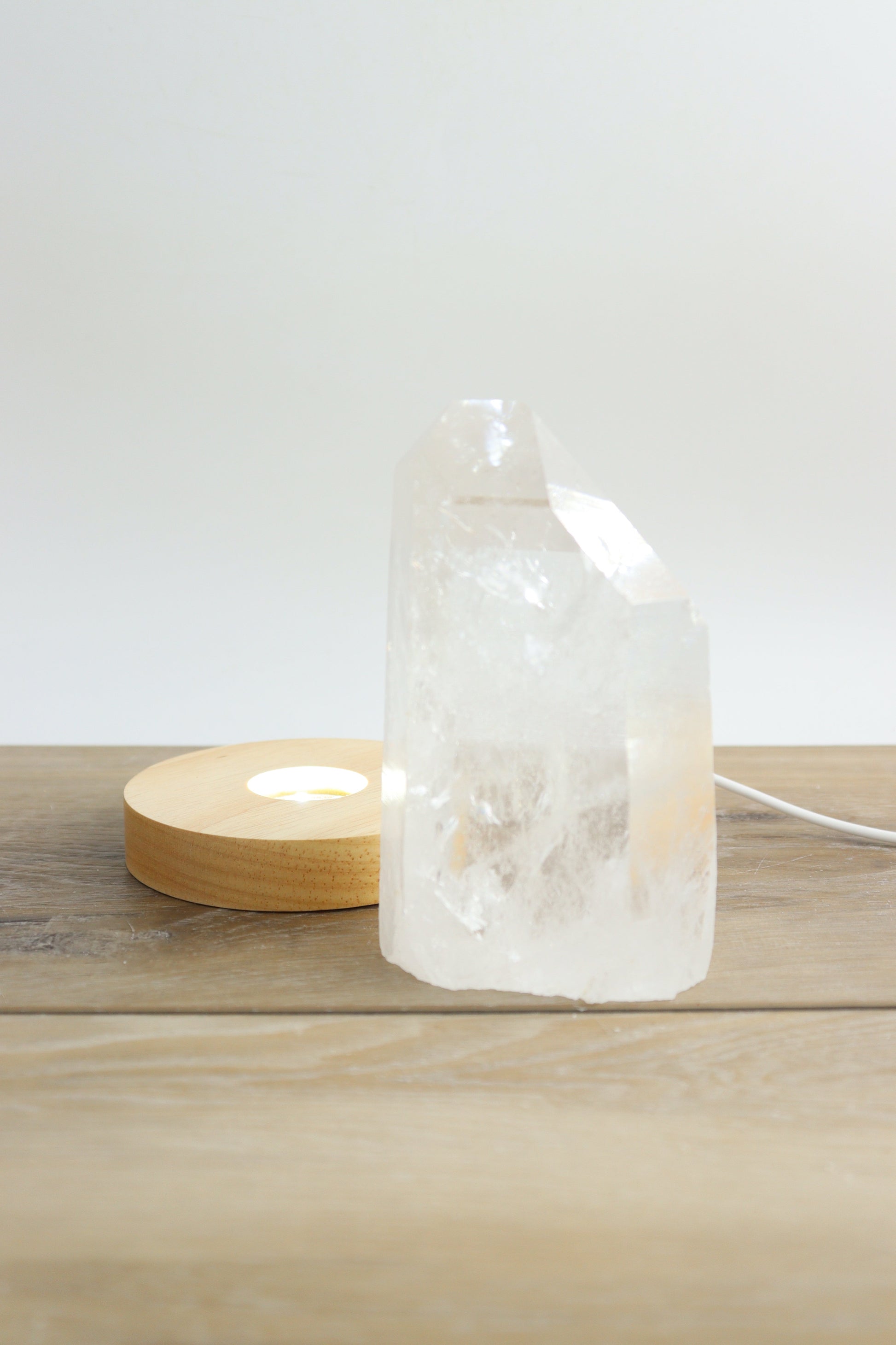 Quartz Tower With LED Lamp - Expert Supplier of Wholesale Crystals & Bulk Gemstones