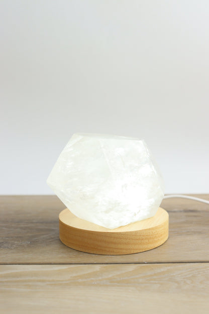 Quartz Tower With LED Lamp