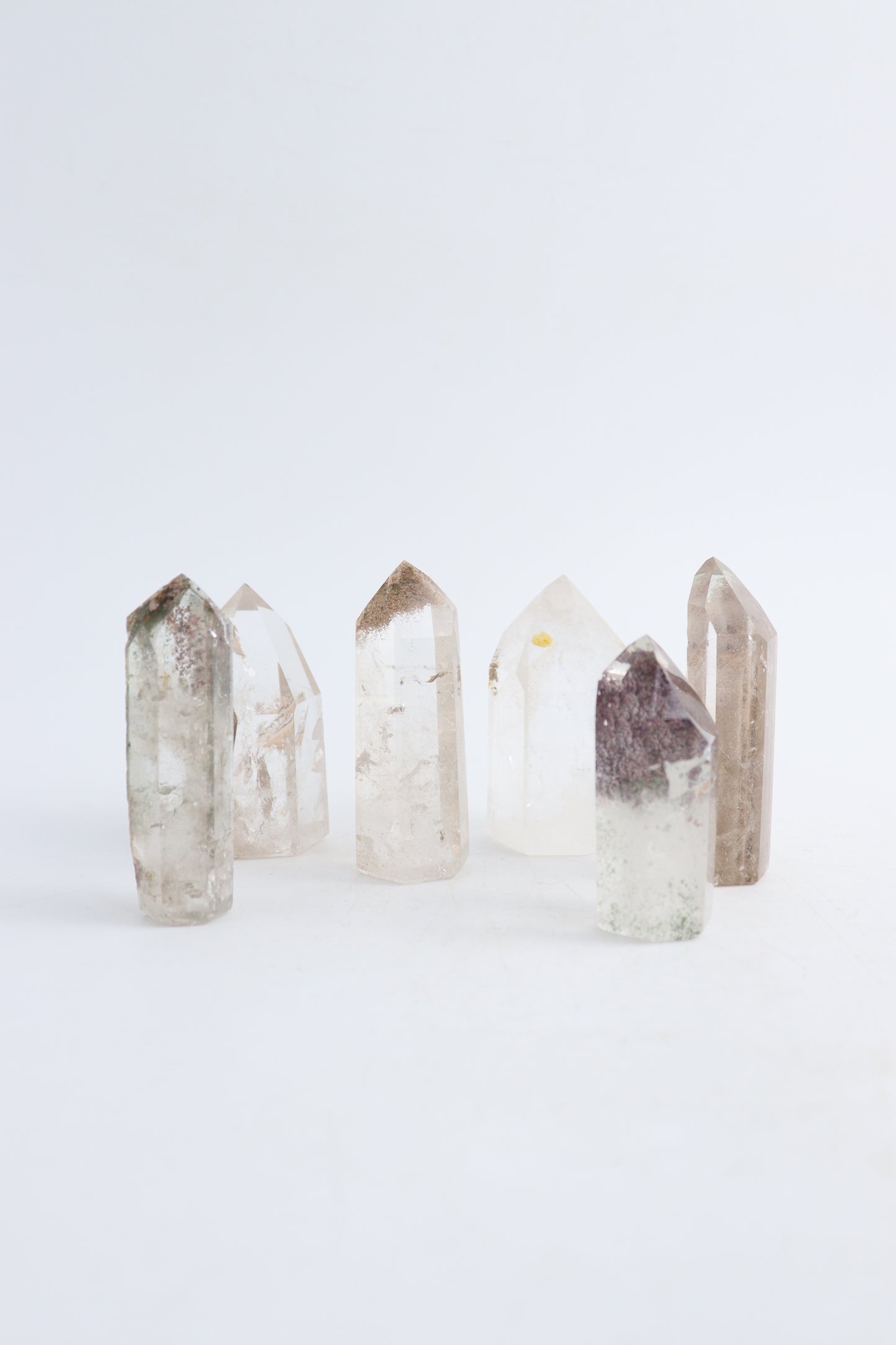 Quartz Towers (6 Pieces) - Expert Wholesale and Supplier of Wholesale Crystals & Bulk Gemstones, ["Quartz","Towers"]