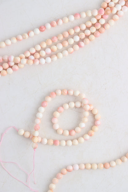 Queen Conch 8mm Round Beads