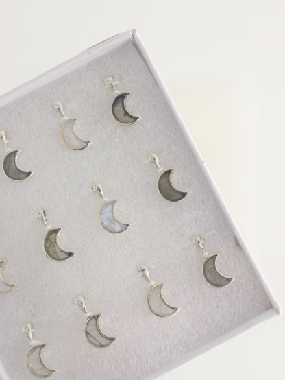 Sterling Silver Rainbow Moonstone Pendants - Expert Wholesale and Supplier of Wholesale Crystals & Bulk Gemstones, []