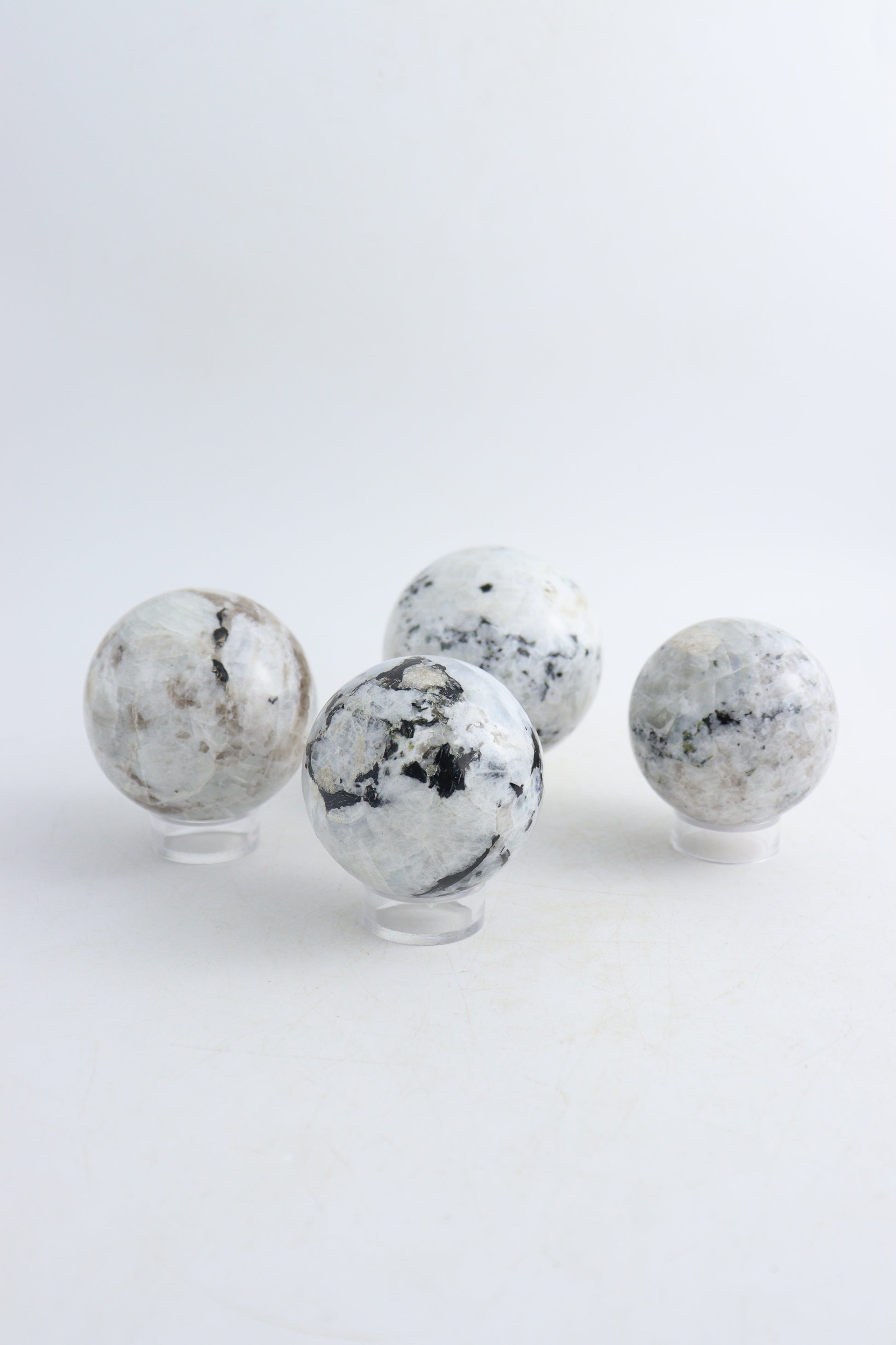Rainbow Moonstone Spheres - Expert Supplier of Wholesale Crystals & Bulk Gemstones