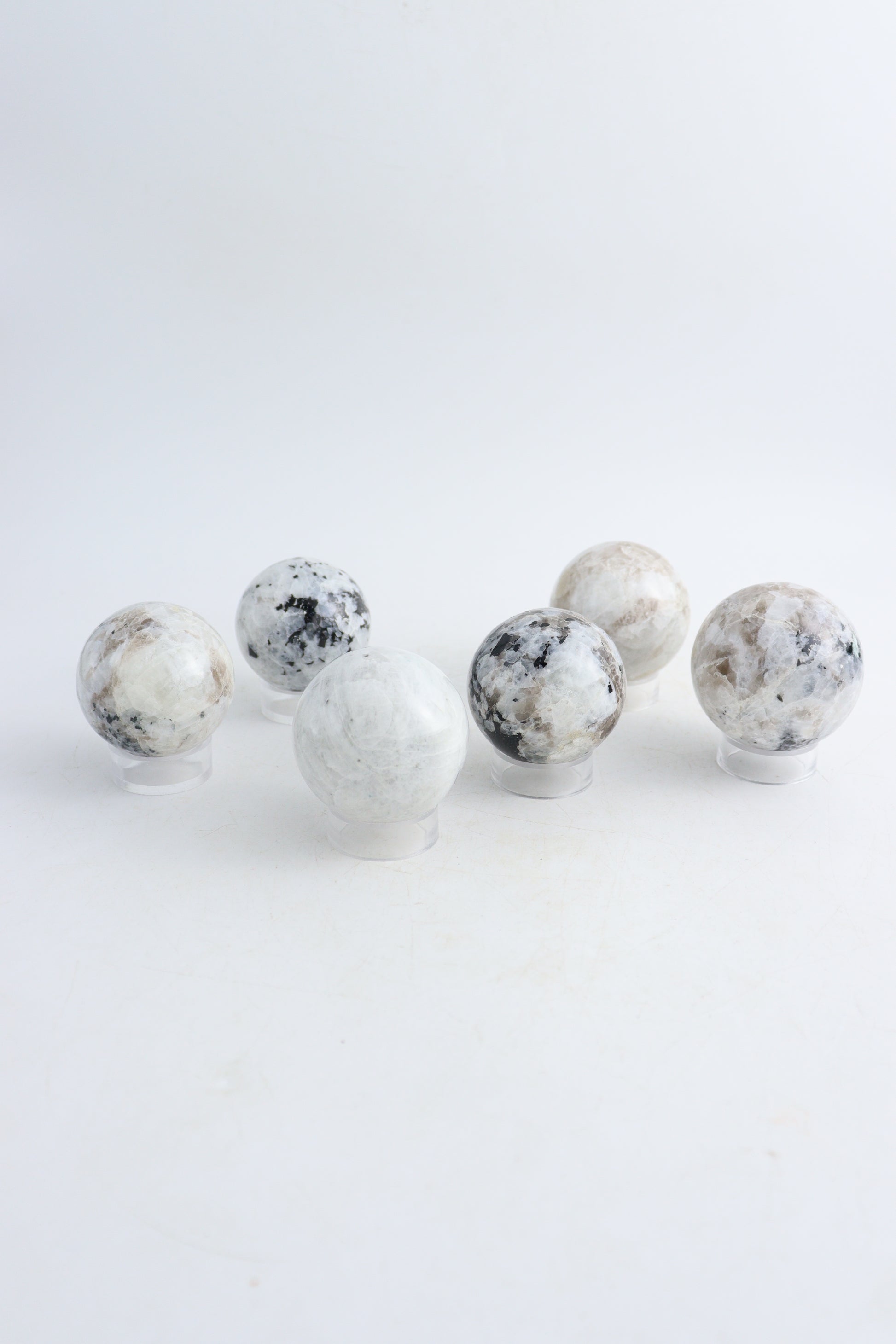 Rainbow Moonstone Spheres - Expert Wholesale and Supplier of Wholesale Crystals & Bulk Gemstones, ["Rainbow Moonstone","Spheres"]