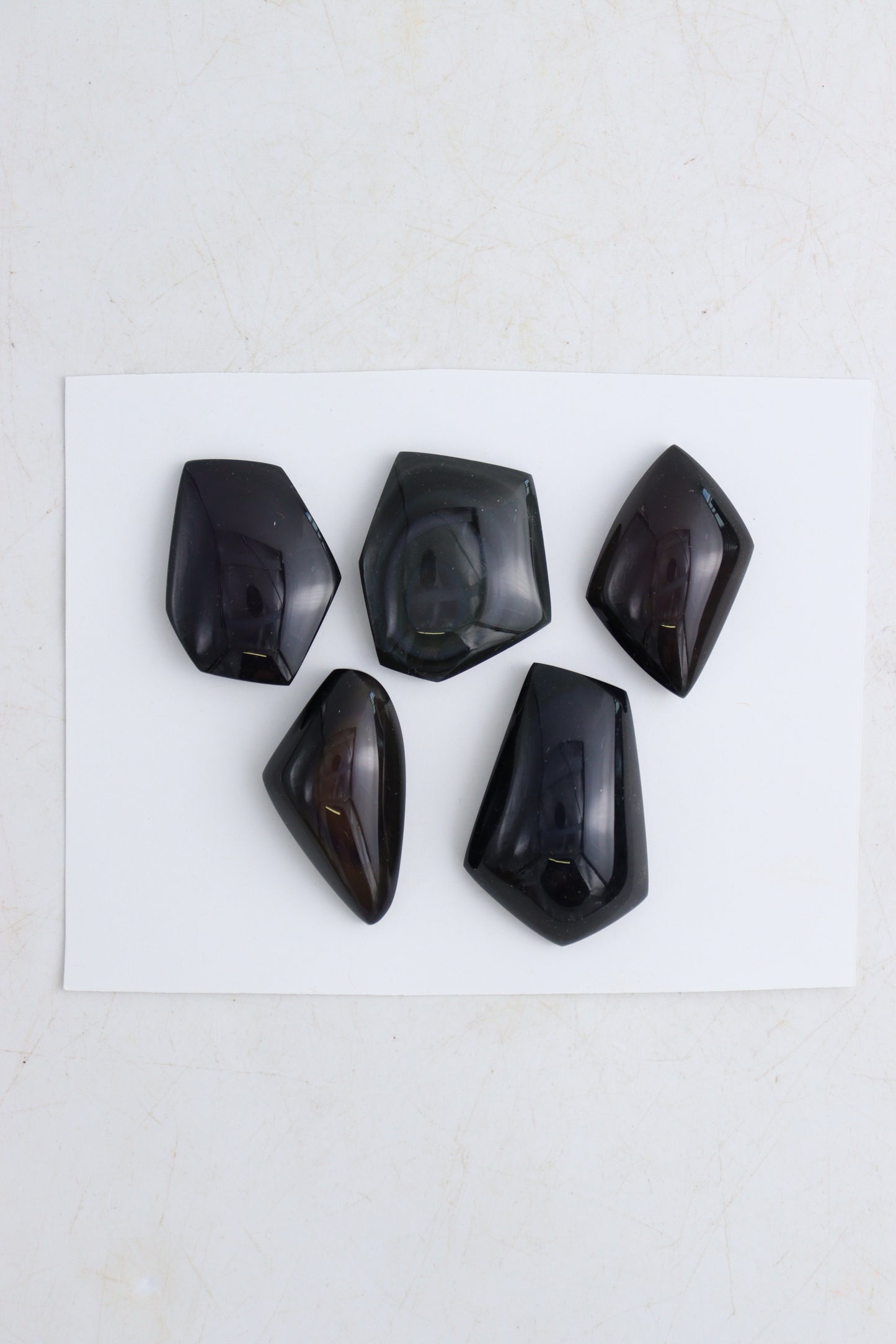 Rainbow Obsidian Cabs