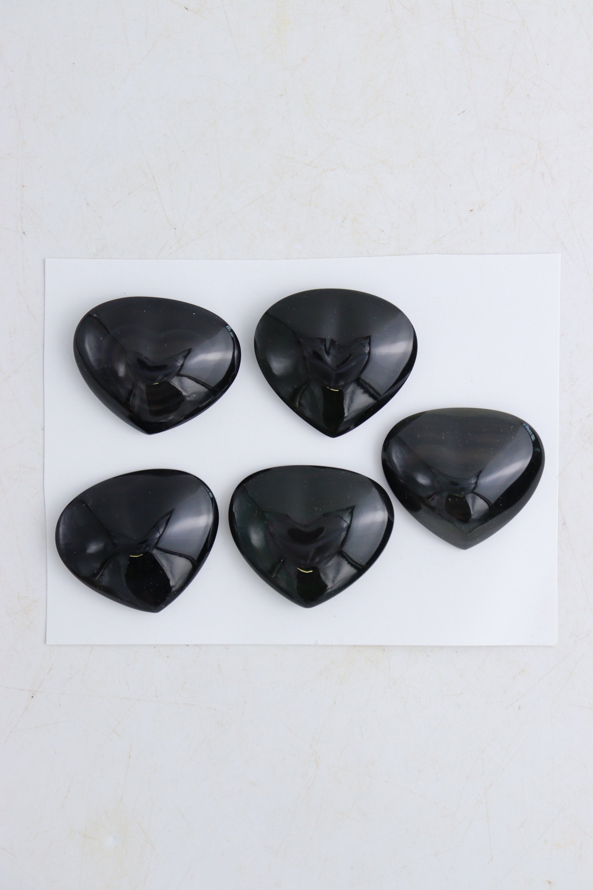 Rainbow Obsidian Hearts - Expert Supplier of Wholesale Crystals & Bulk Gemstones