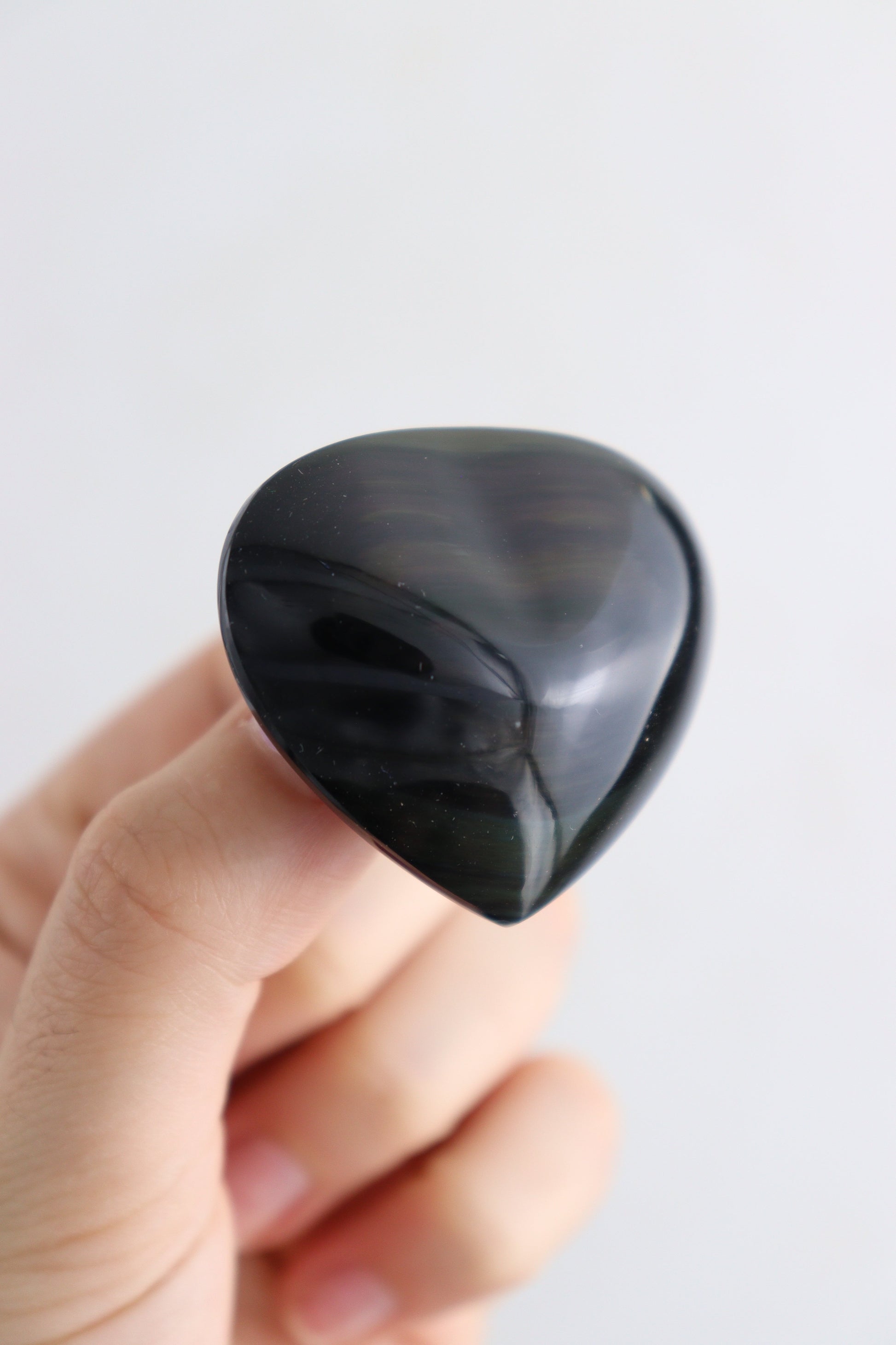 Rainbow Obsidian Hearts - Expert Supplier of Wholesale Crystals & Bulk Gemstones