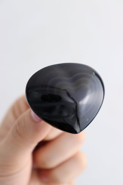 Rainbow Obsidian Hearts - Expert Supplier of Wholesale Crystals & Bulk Gemstones