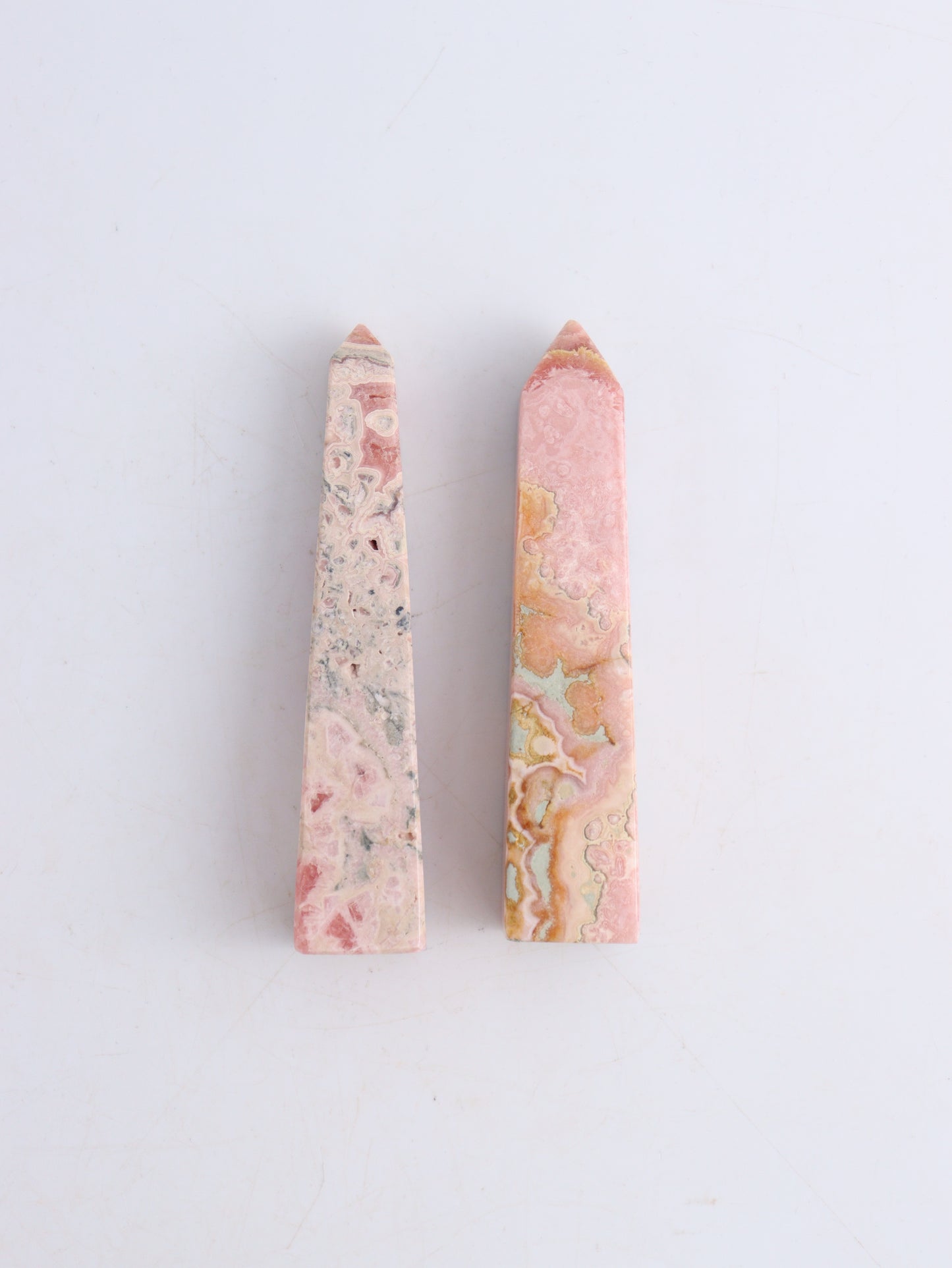Rhodochrosite Small Towers - Expert Wholesale and Supplier of Wholesale Crystals & Bulk Gemstones, ["Rhodochrosite","Towers"]