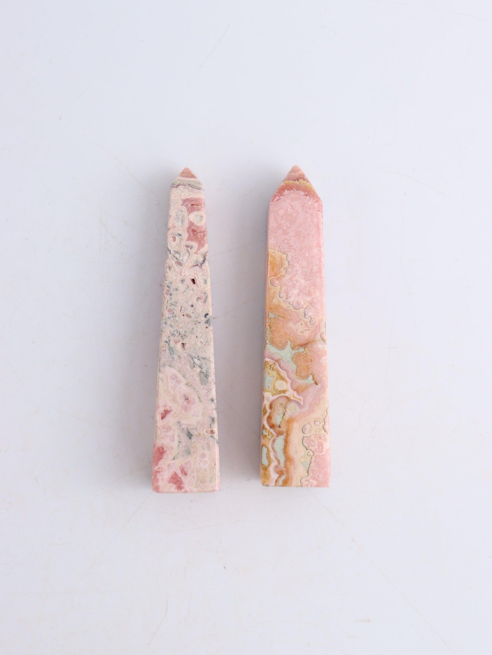 Rhodochrosite Small Towers - Expert Wholesale and Supplier of Wholesale Crystals & Bulk Gemstones, ["Rhodochrosite","Towers"]