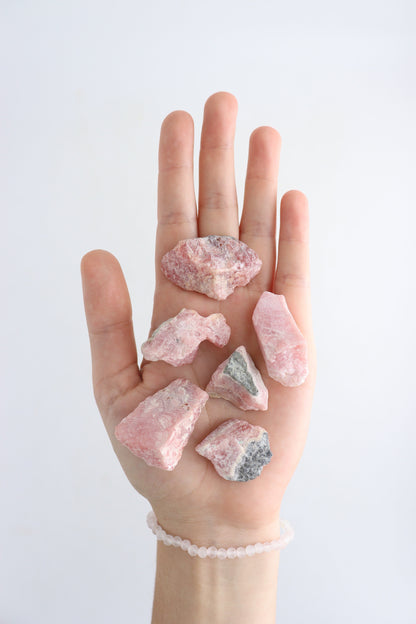 Rhodocrosite Rough Flat - Expert Supplier of Wholesale Crystals & Bulk Gemstones