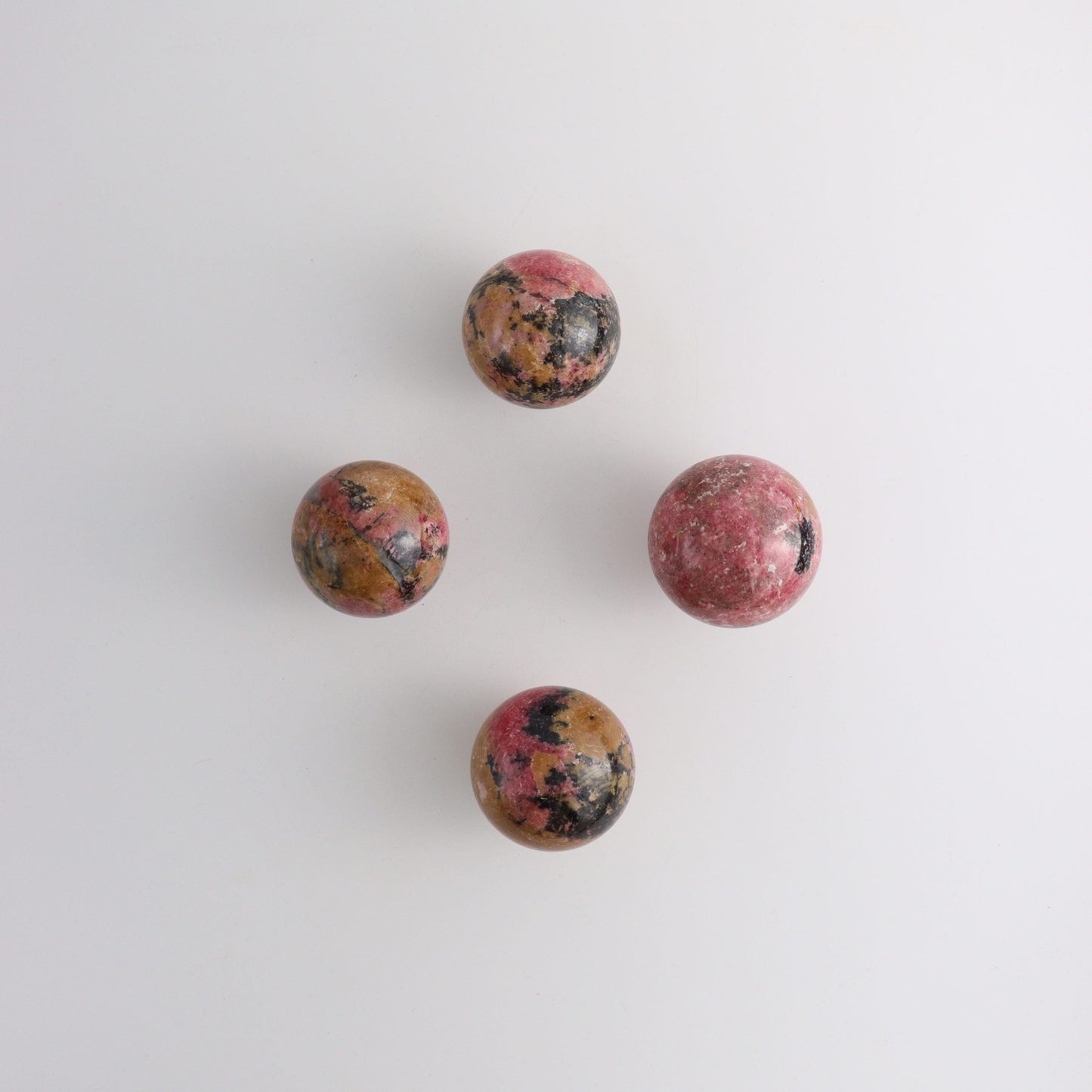 Rhodonite Spheres