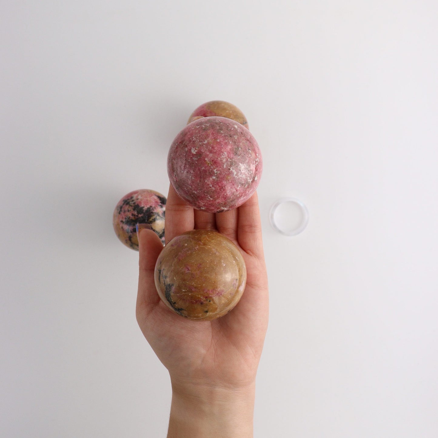 Rhodonite Spheres