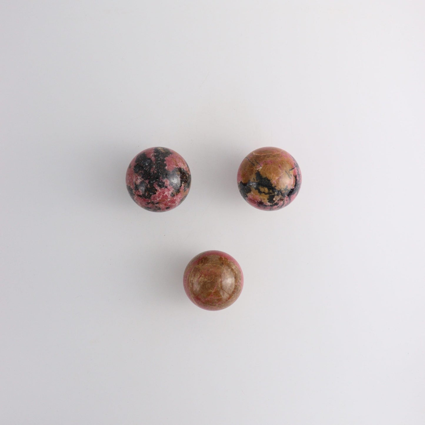 Rhodonite Spheres