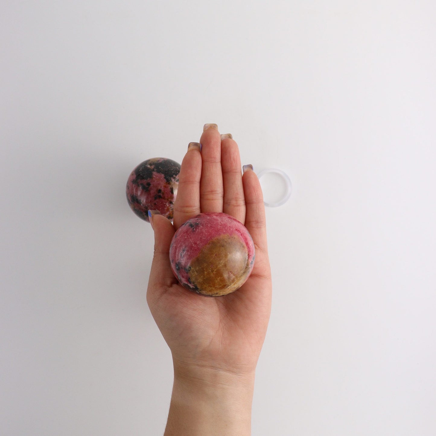 Rhodonite Spheres