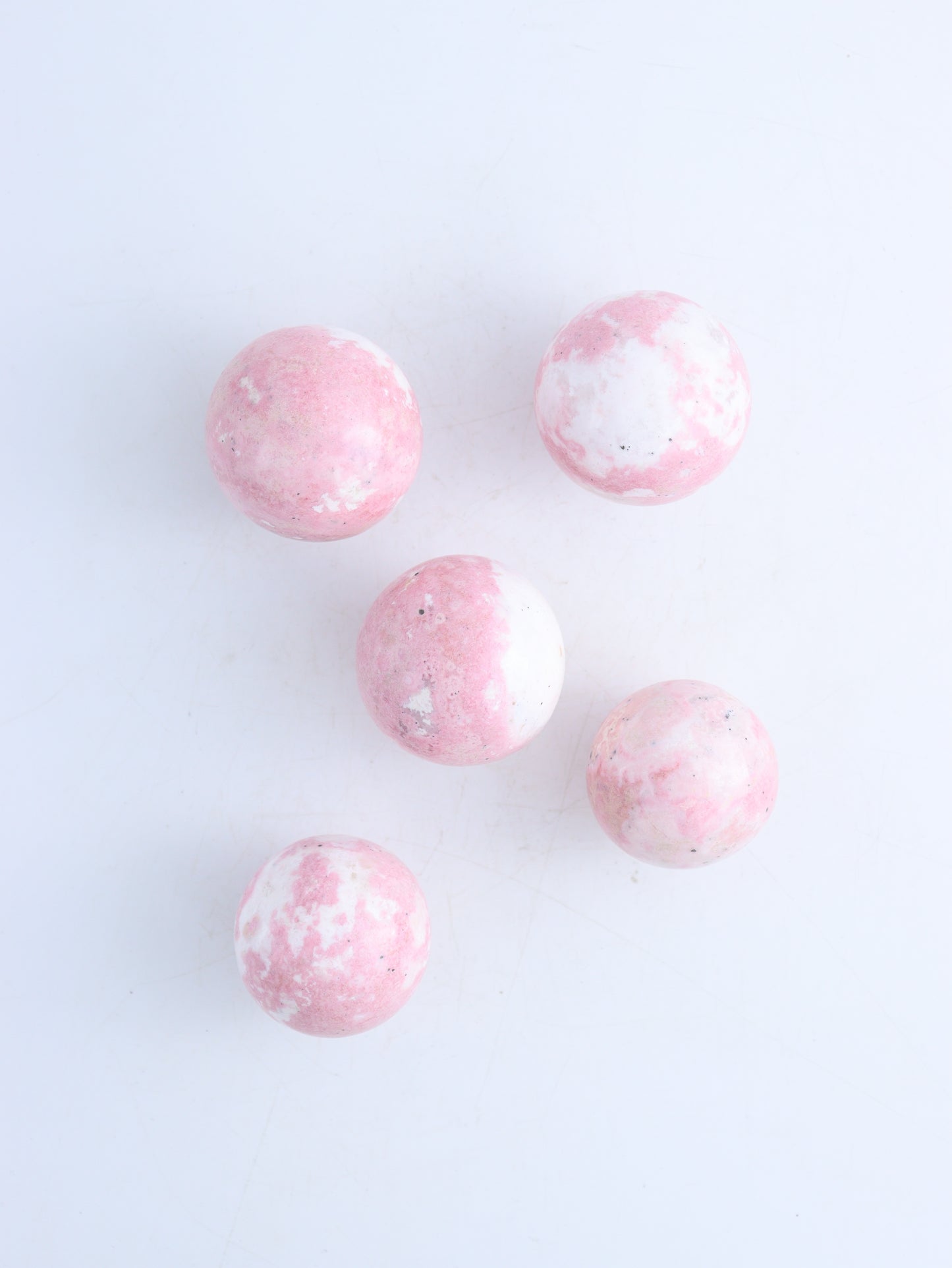 Rhodonite Spheres - Expert Wholesale and Supplier of Wholesale Crystals & Bulk Gemstones, ["Peru","Rhodonite","Spheres"]