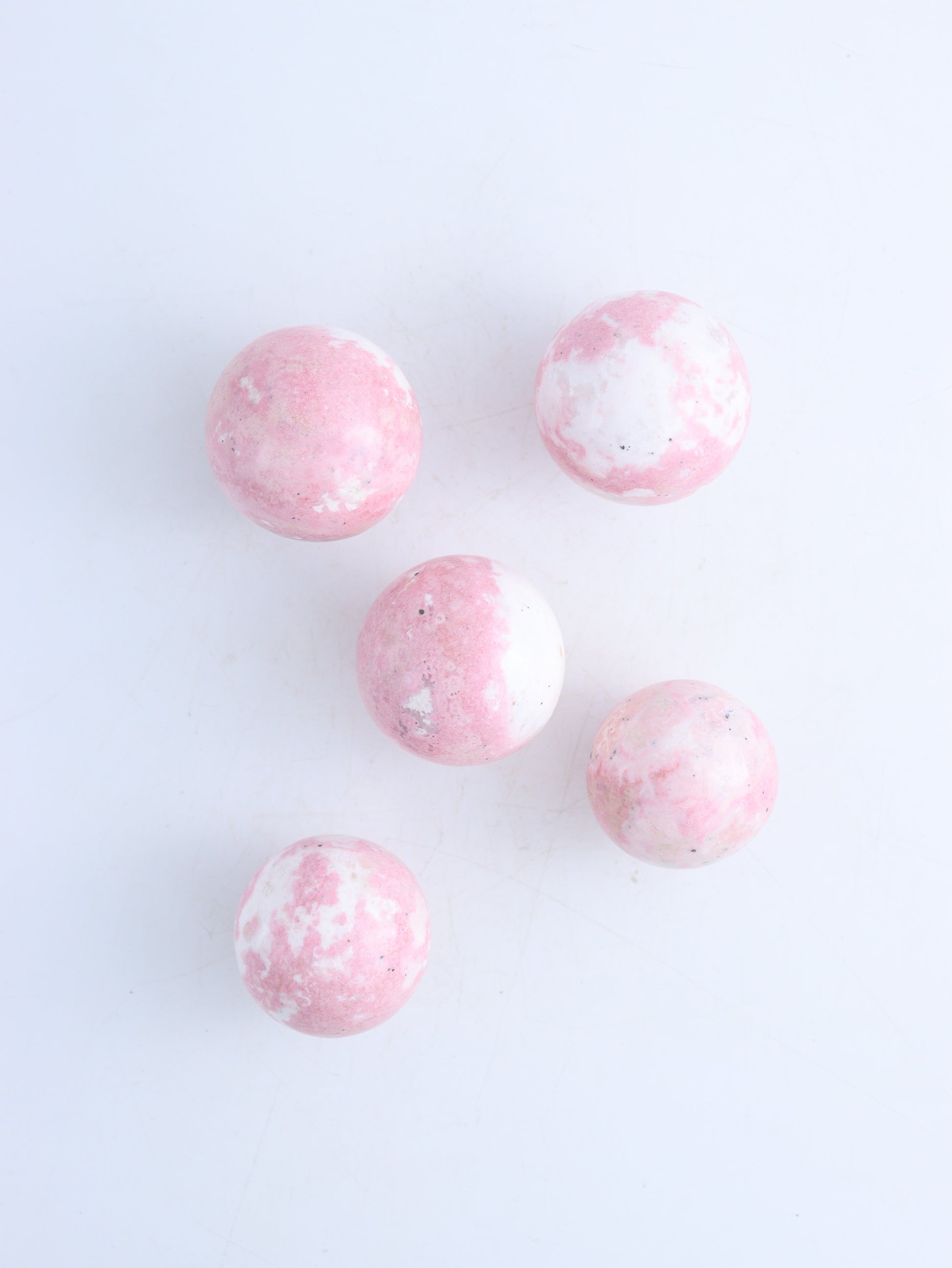 Rhodonite Spheres - Expert Wholesale and Supplier of Wholesale Crystals & Bulk Gemstones, ["Peru","Rhodonite","Spheres"]