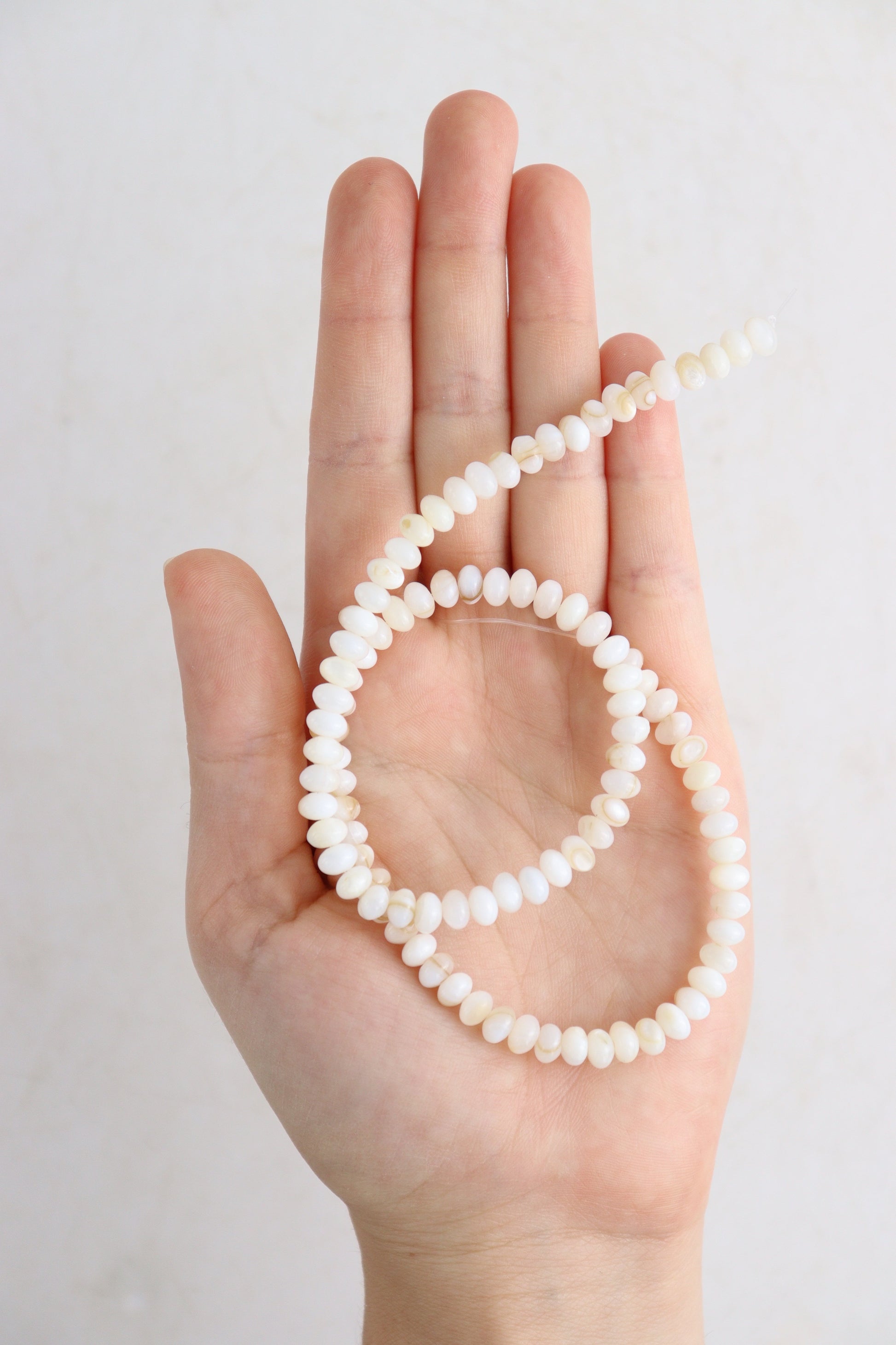 River Shell 4x6 mm Beads - Expert Wholesale and Supplier of Wholesale Crystals & Bulk Gemstones, ["beads","Jewelry","river shell","shell","shells"]