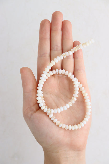 River Shell 4x6 mm Beads - Expert Wholesale and Supplier of Wholesale Crystals & Bulk Gemstones, ["beads","Jewelry","river shell","shell","shells"]