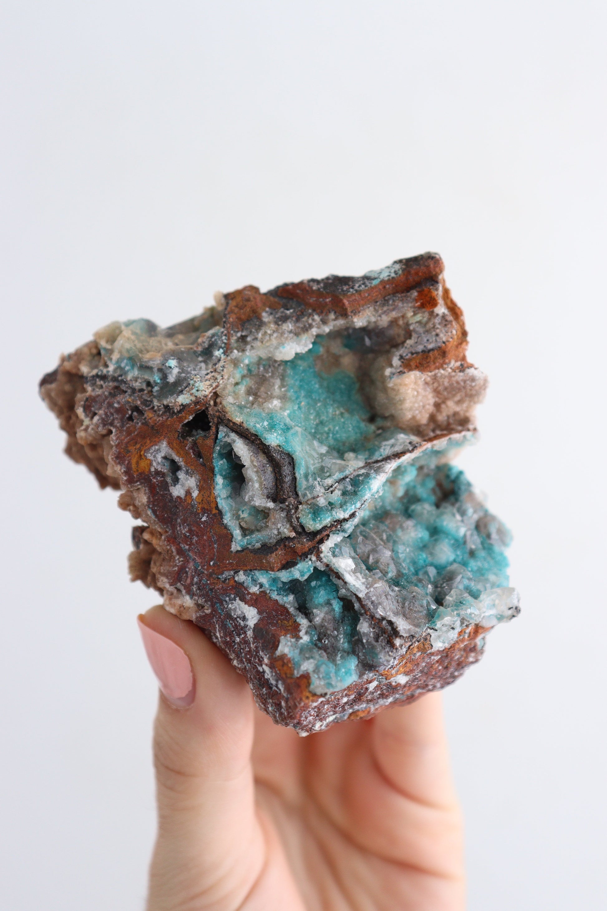 Rosasite Flat - Expert Supplier of Wholesale Crystals & Bulk Gemstones