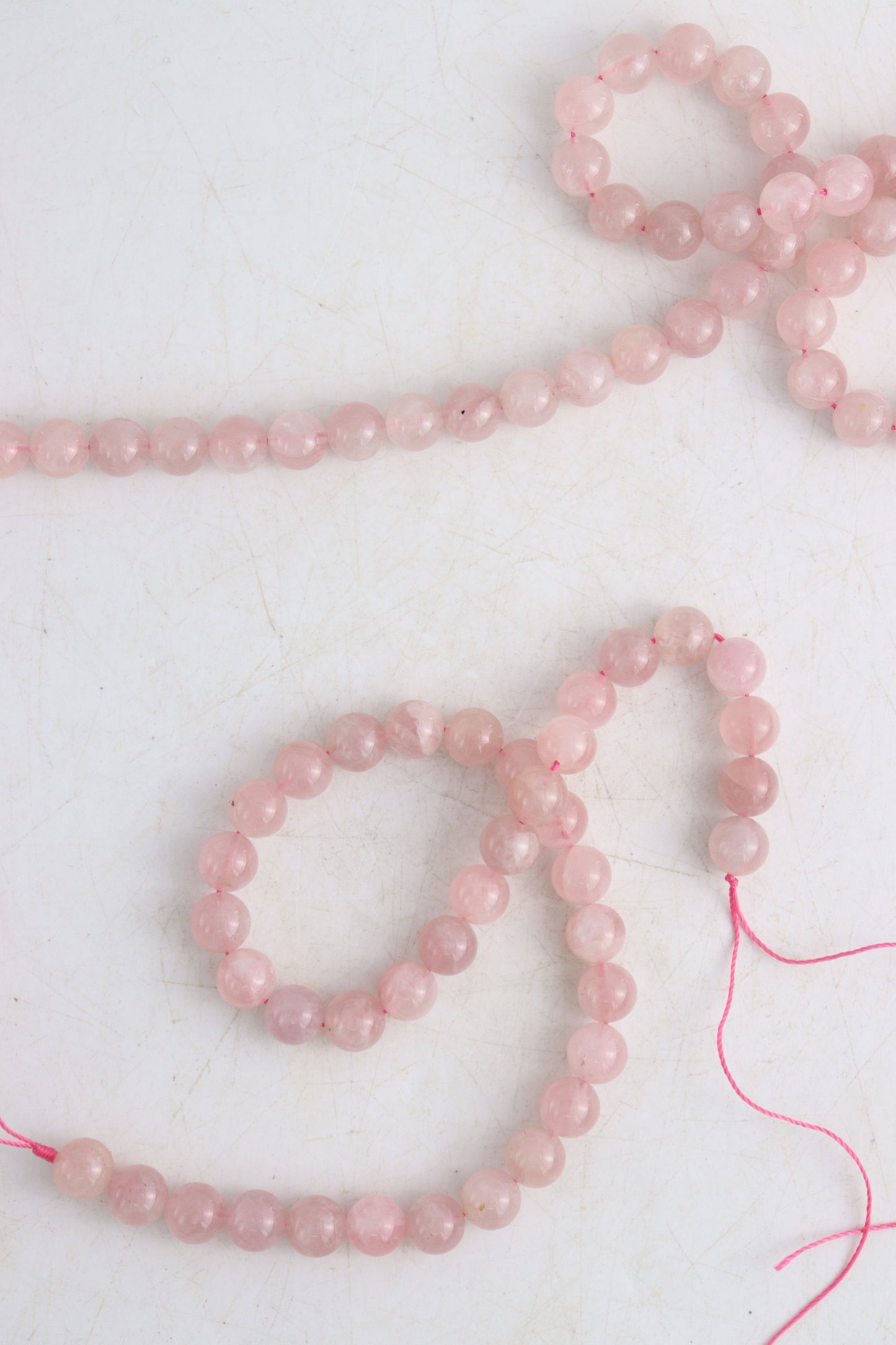 Rose Quartz 10mm Round Beads