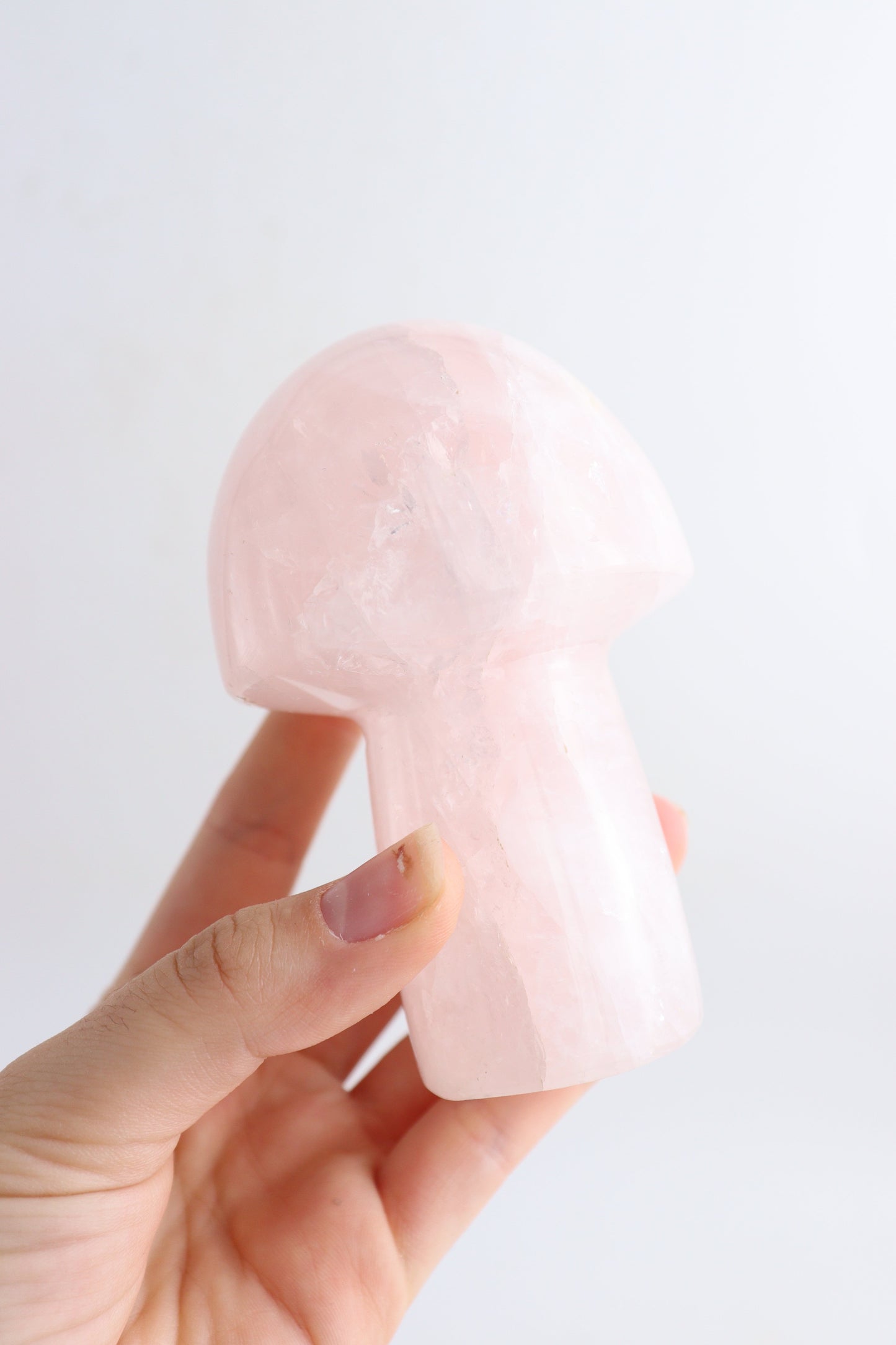 Rose Quartz Crystal Mushrooms - Expert Supplier of Wholesale Crystals & Bulk Gemstones