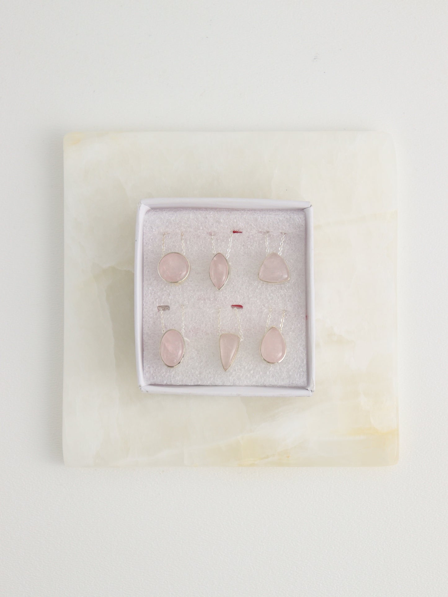 Sterling Silver Rose Quartz Pendants - Expert Wholesale and Supplier of Wholesale Crystals & Bulk Gemstones, []