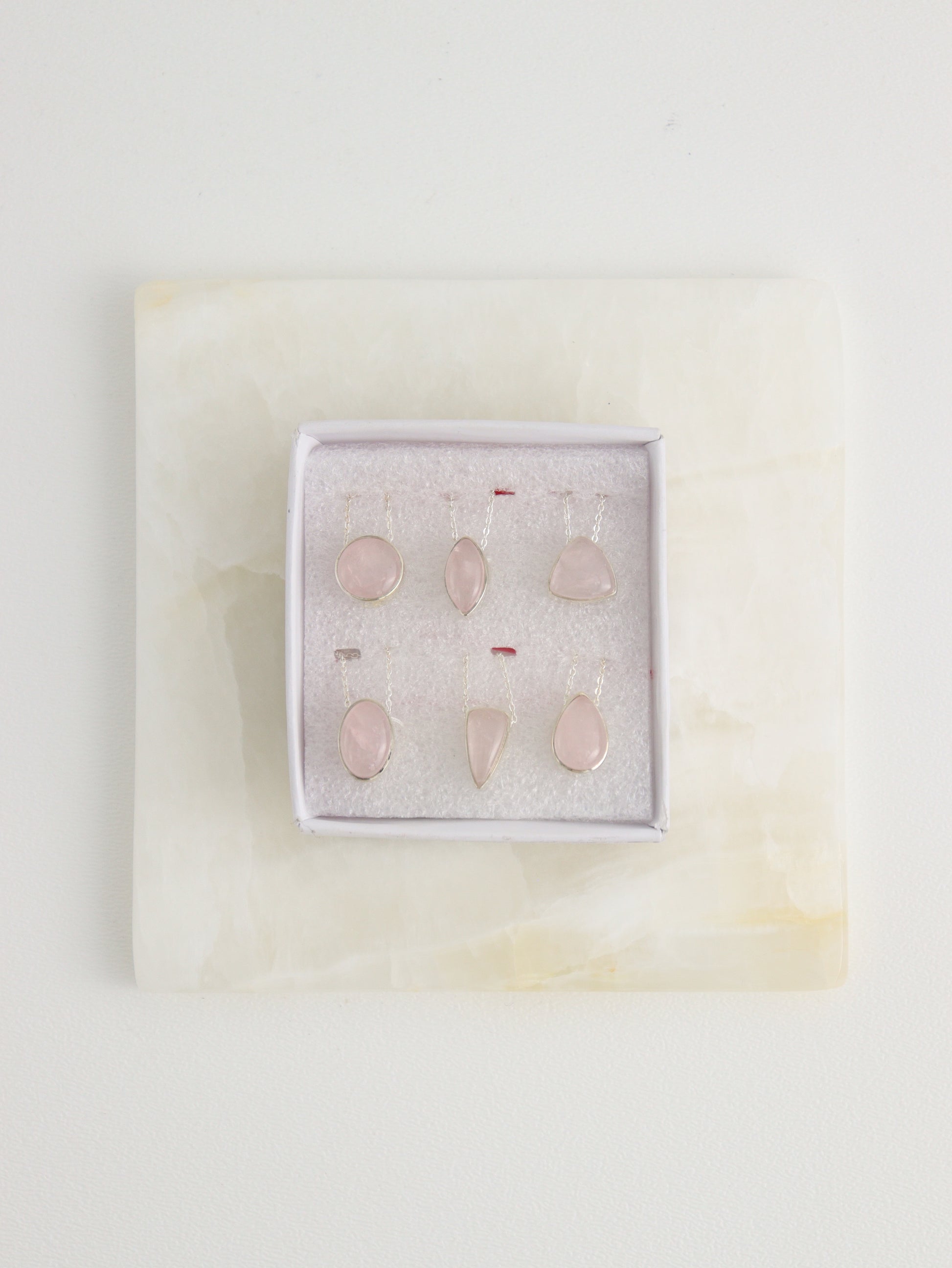 Sterling Silver Rose Quartz Pendants - Expert Wholesale and Supplier of Wholesale Crystals & Bulk Gemstones, []