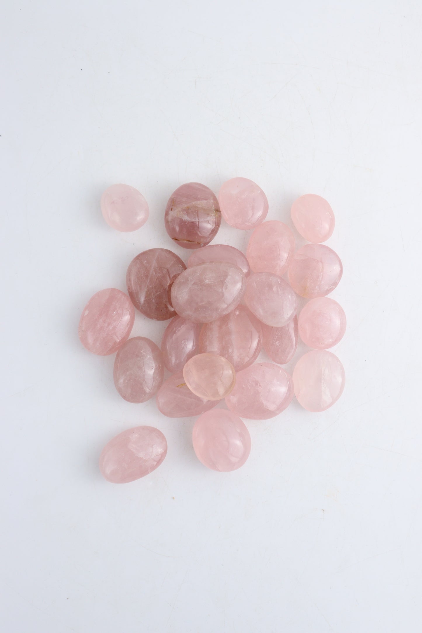 1 Kg Rose Quartz Small Palm Stones