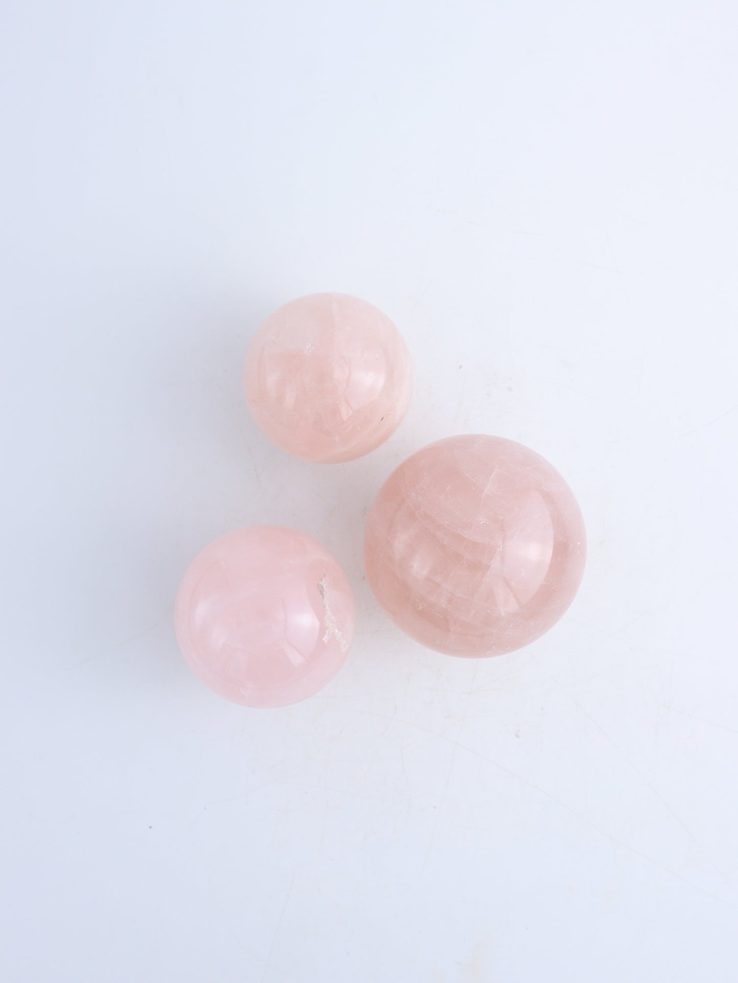 Rose Quartz Spheres - Expert Wholesale and Supplier of Wholesale Crystals & Bulk Gemstones, ["Rose Quartz","Spheres"]