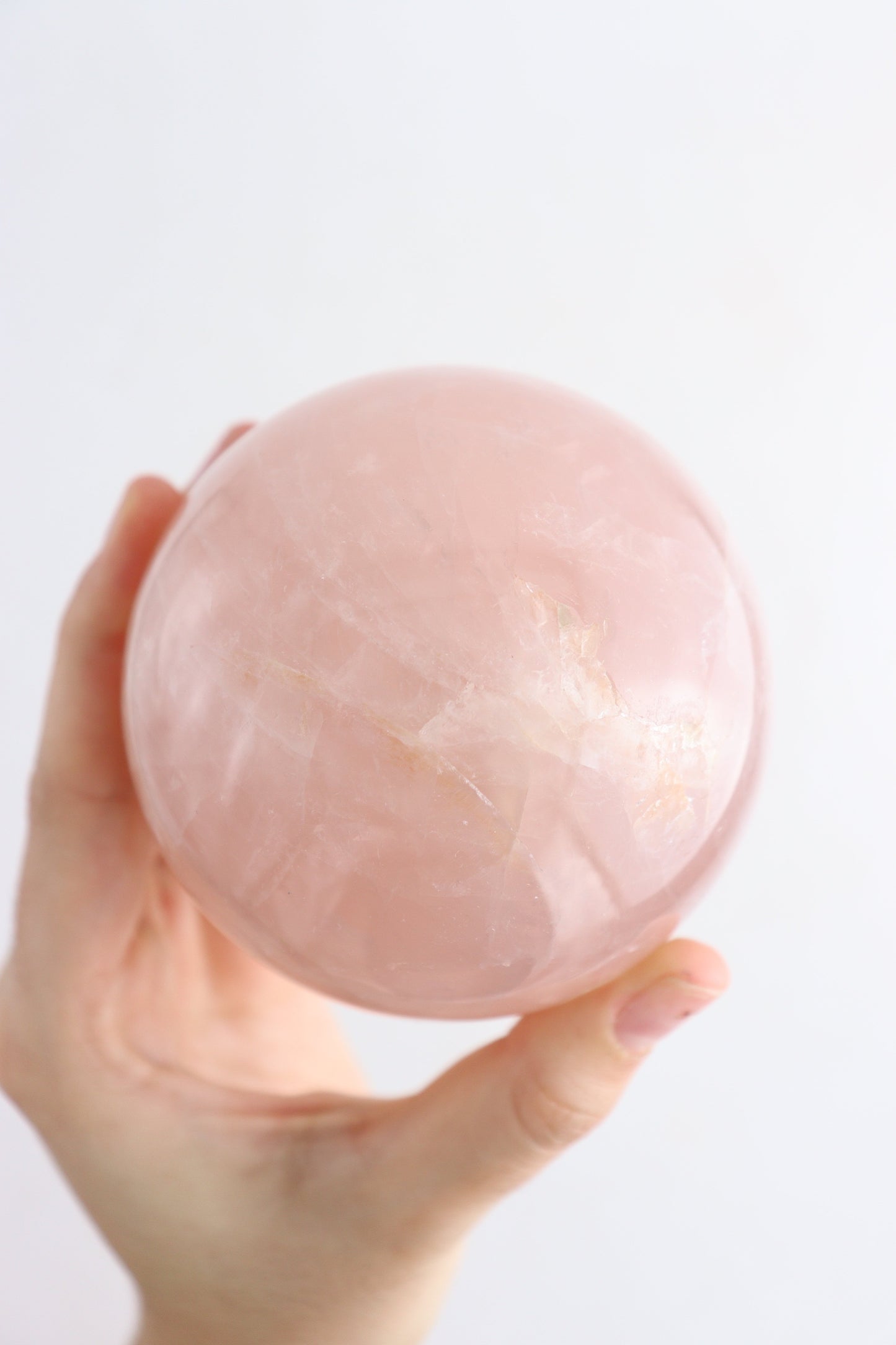 Rose Quartz Spheres Set of 4 - Expert Supplier of Wholesale Crystals & Bulk Gemstones