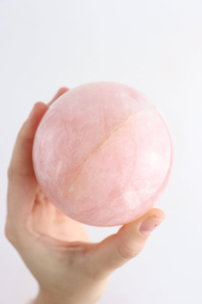 Rose Quartz Spheres Set of 4 - Expert Supplier of Wholesale Crystals & Bulk Gemstones