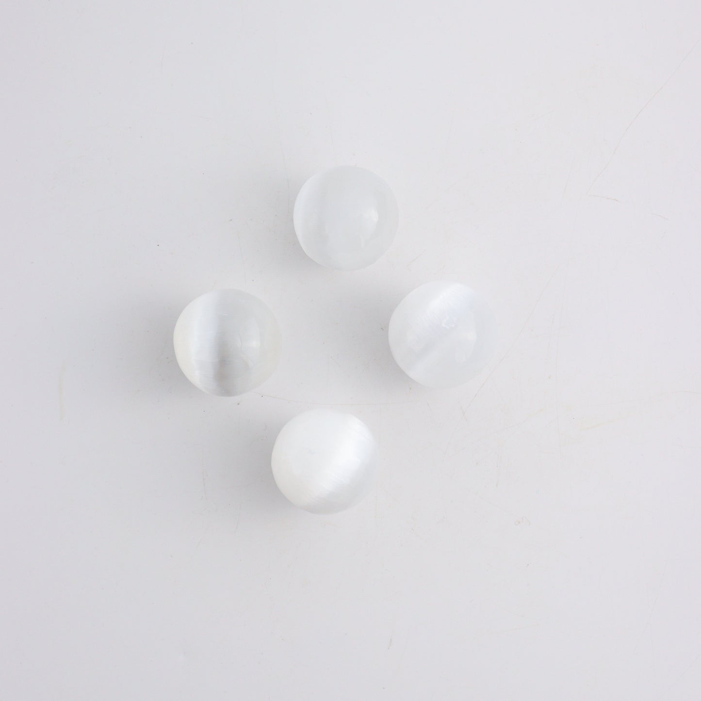 ONE Selenite/Satin Spar Small Sphere - Expert Wholesale and Supplier of Wholesale Crystals & Bulk Gemstones, ["Morocco","Selenite","Spheres"]