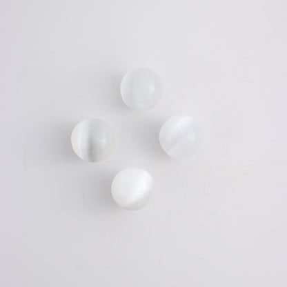 ONE Selenite/Satin Spar Small Sphere - Expert Wholesale and Supplier of Wholesale Crystals & Bulk Gemstones, ["Morocco","Selenite","Spheres"]
