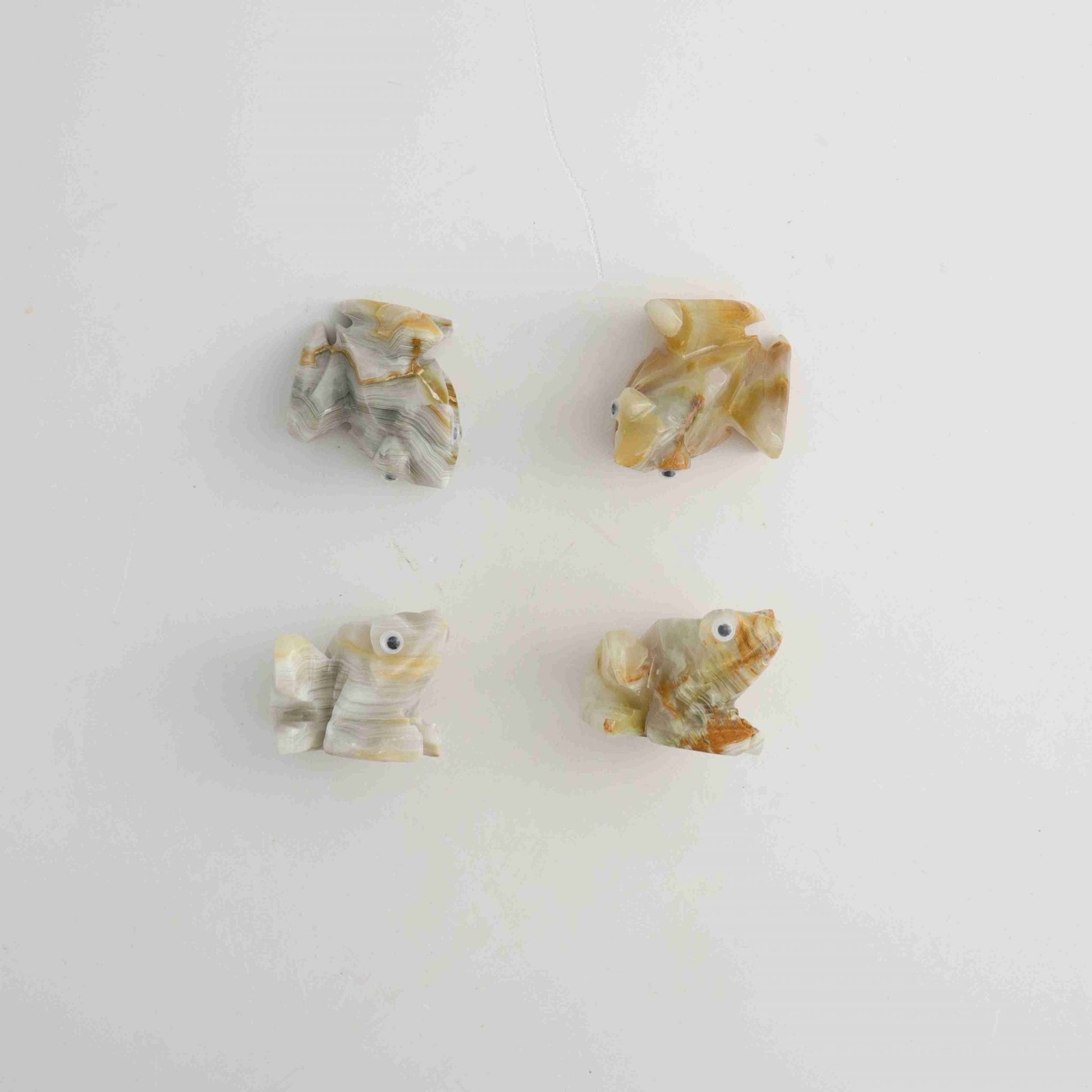 ONE Onyx Frog - Expert Wholesale and Supplier of Wholesale Crystals & Bulk Gemstones, ["Animal Carvings","Mexico","Onyx"]