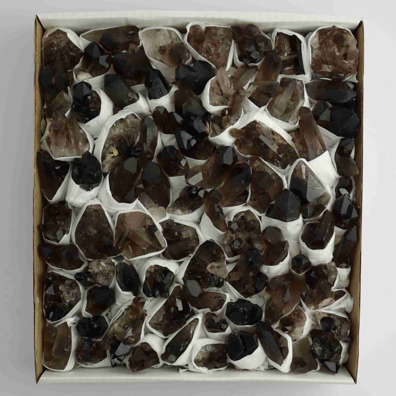 Smoky Quartz Flat - Expert Supplier of Wholesale Crystals & Bulk Gemstones