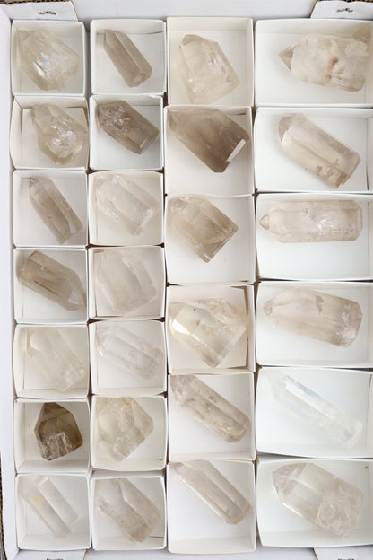 Smoky Quartz Towers Flat - Expert Supplier of Wholesale Crystals & Bulk Gemstones