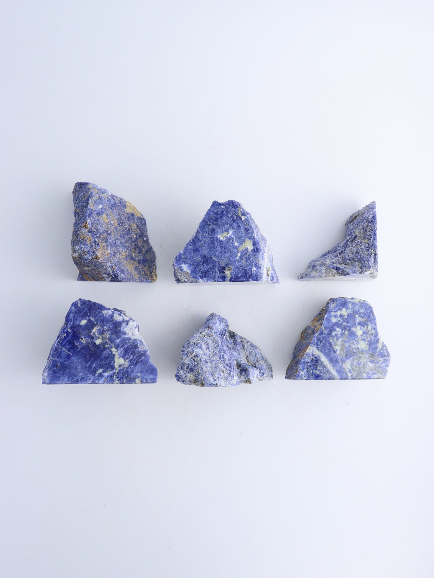 Sodalite Cut Base - Mi Esperanza Minerals