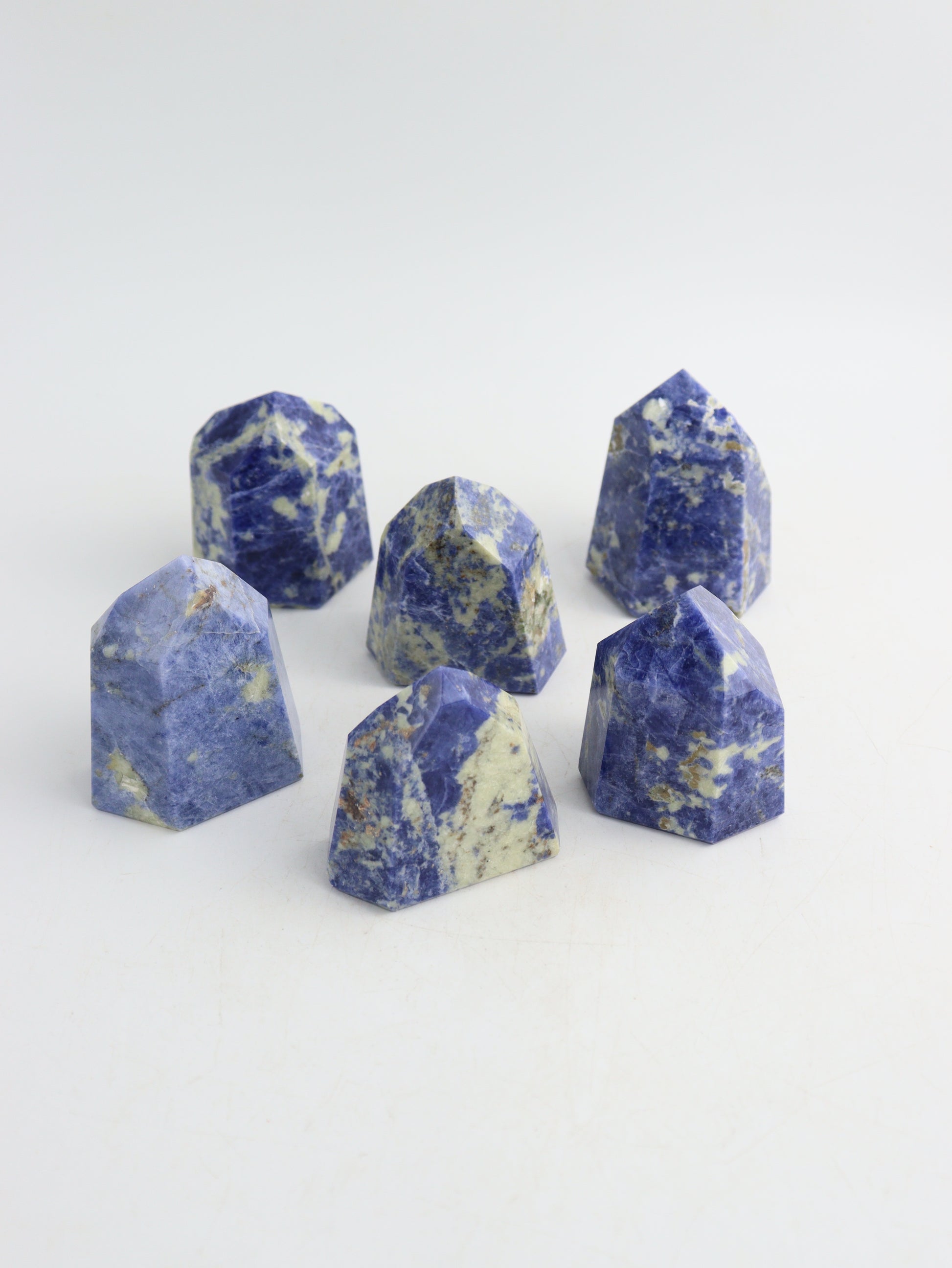 Sodalite Towers - Expert Wholesale and Supplier of Wholesale Crystals & Bulk Gemstones, ["Brazil","Sodalite","Towers"]