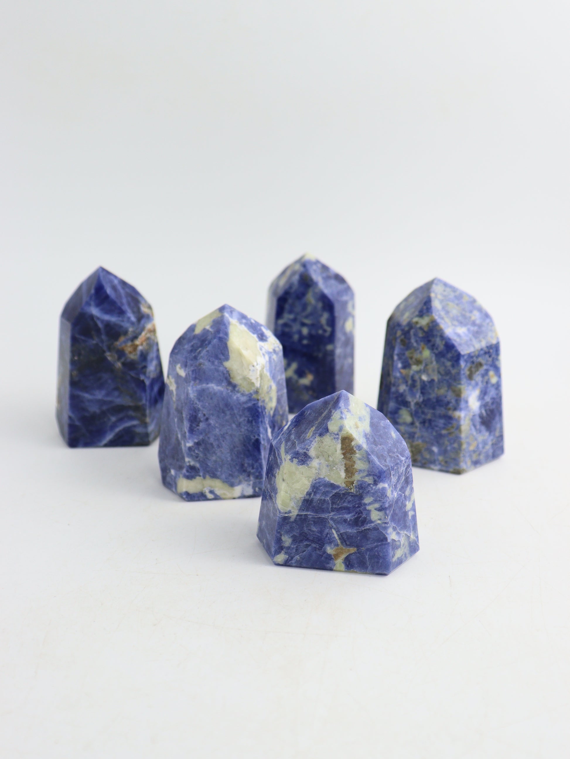 Sodalite Towers - Expert Wholesale and Supplier of Wholesale Crystals & Bulk Gemstones, ["Brazil","Sodalite","Towers"]
