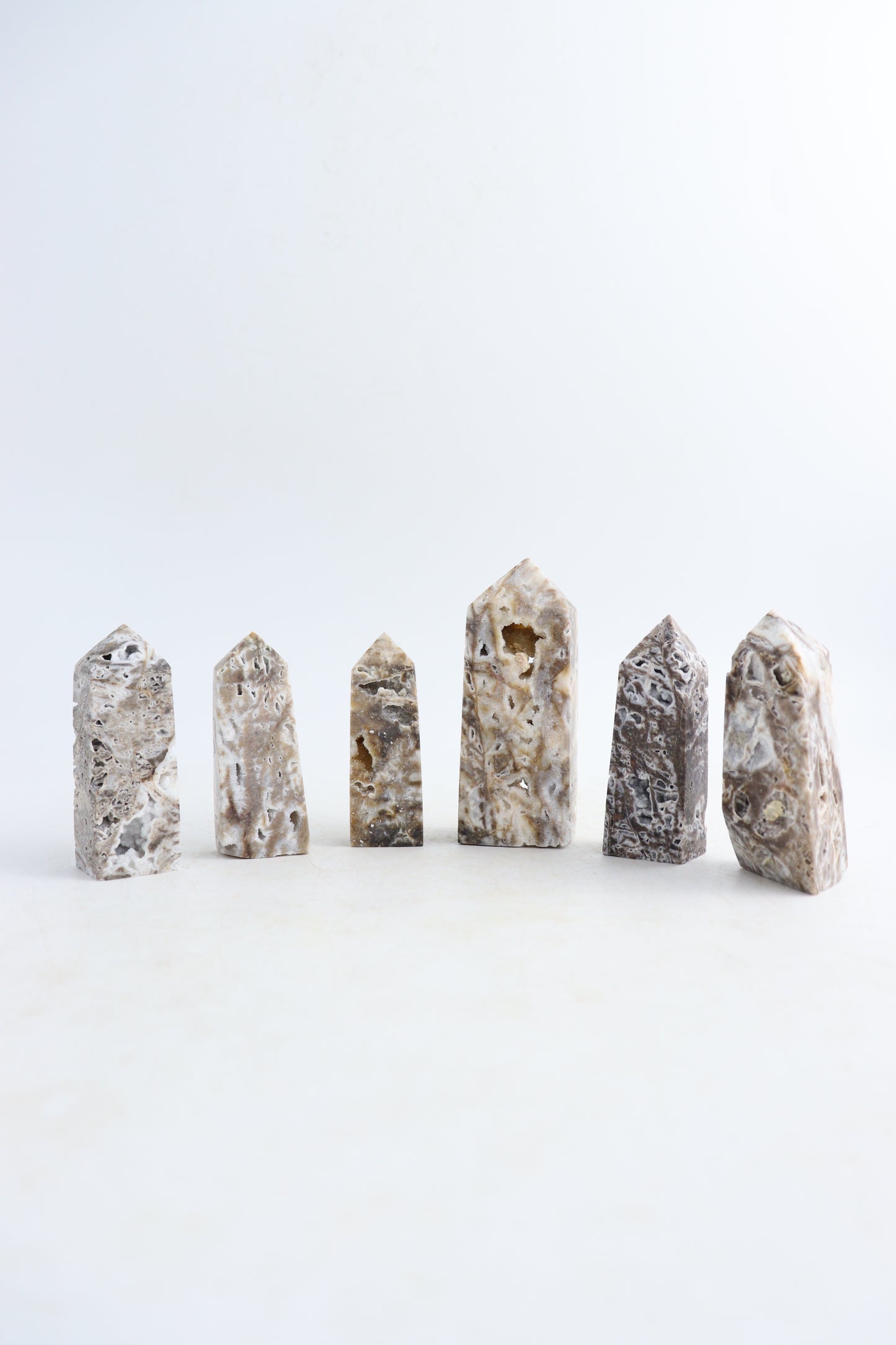 Sphalerite Towers Set of 6