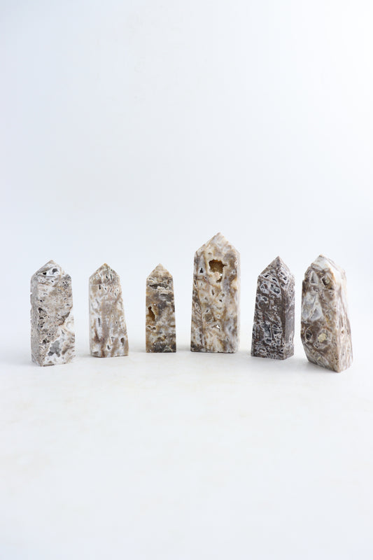 Sphalerite Towers Set of 6