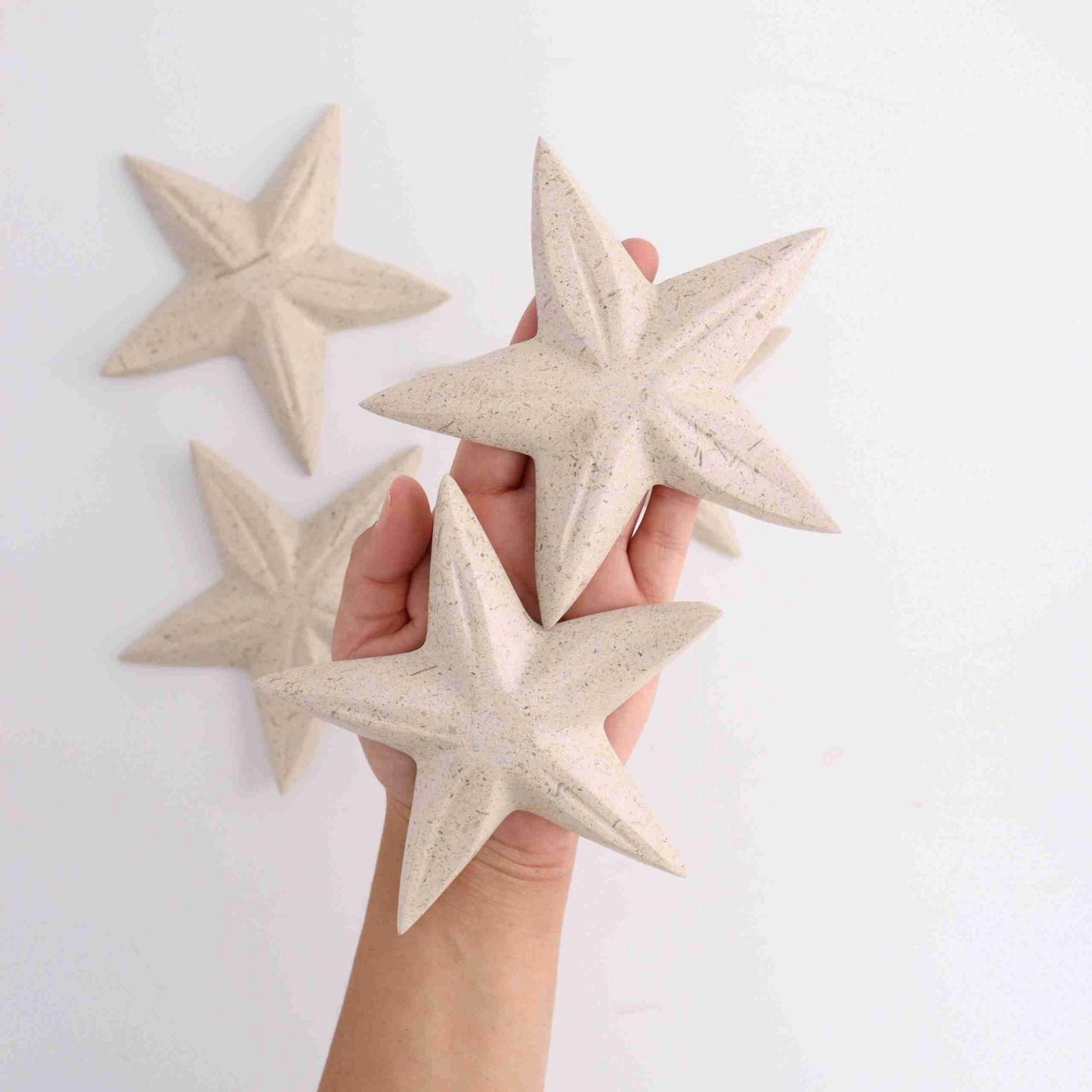 Tan Marble Large Starfish - Expert Vendor of Wholesale Crystals