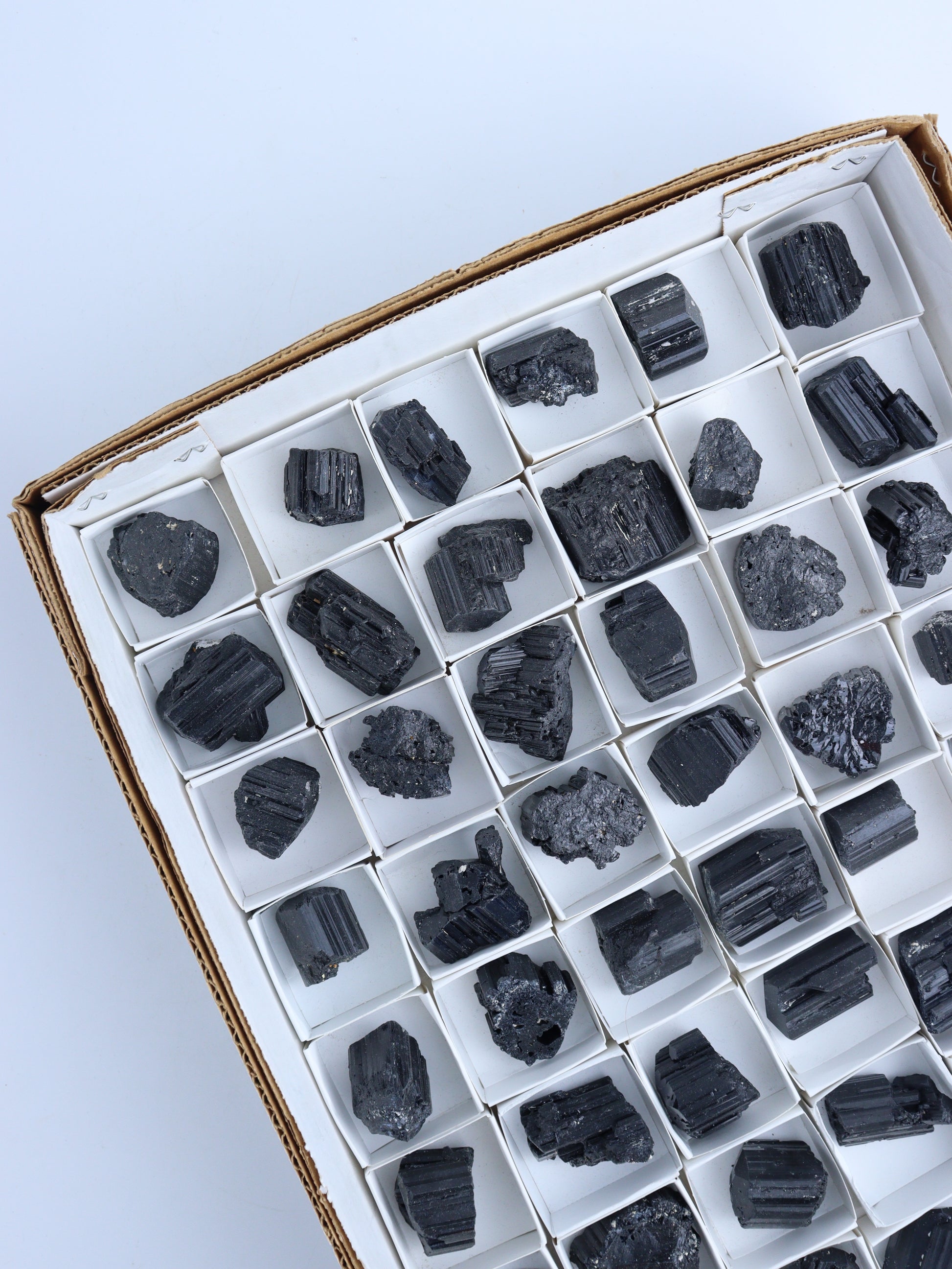 Tourmaline and Schroll Flat - Expert Wholesale and Supplier of Wholesale Crystals & Bulk Gemstones, ["Flats","Tourmaline"]